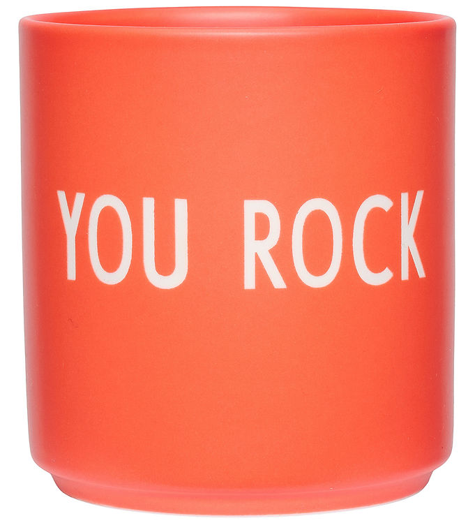 Design Letter Tasse "You Rock" orange