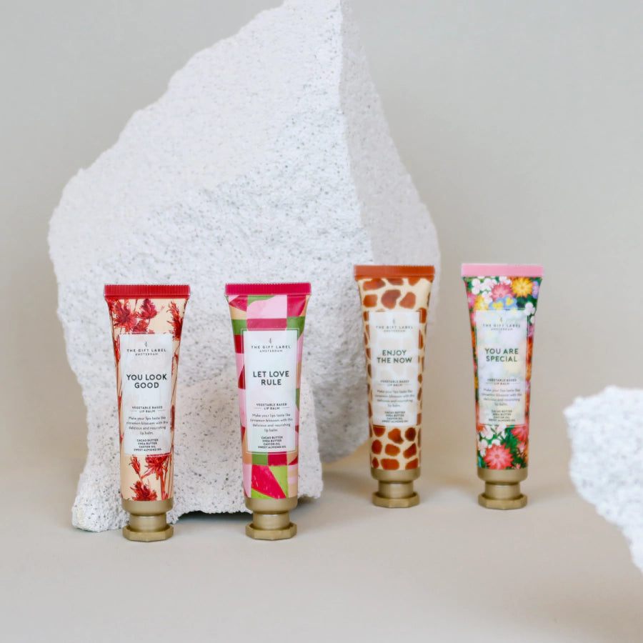 The Gift Label "Let love rule"  Lip Balm
