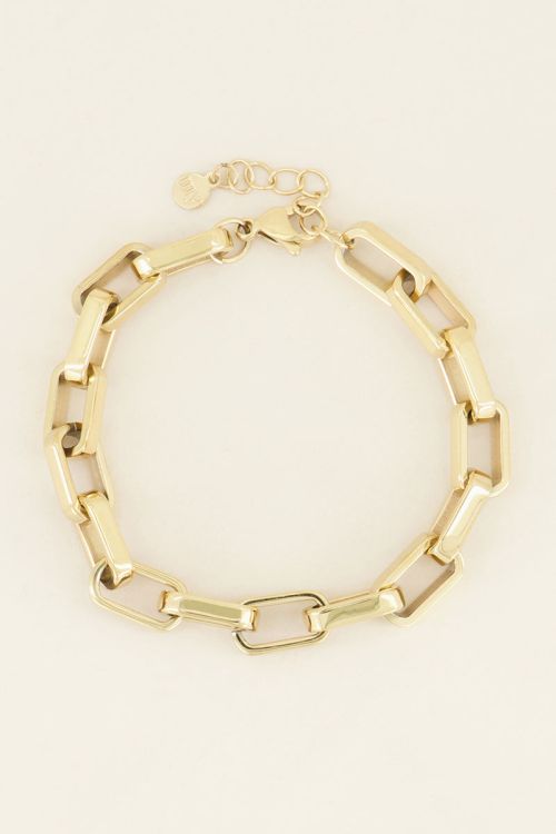 My Jewellery Chunky-Gliederarmband gold