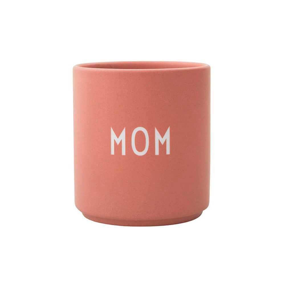 Design Letters "Mom" Tasse rosa