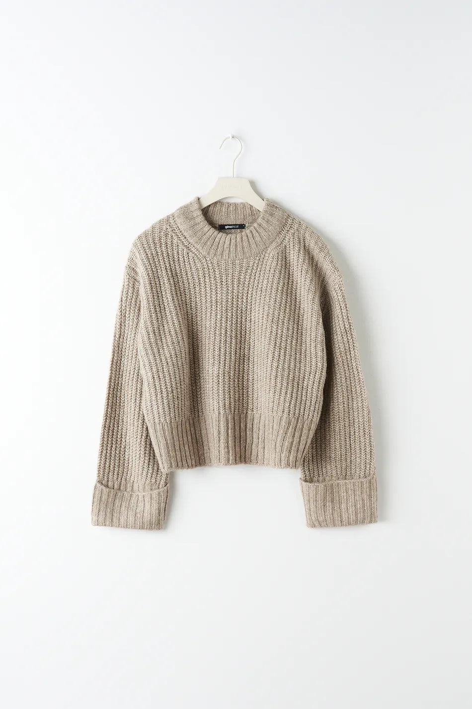 Gina Tricot Clara Knitted Sweater cashmere
