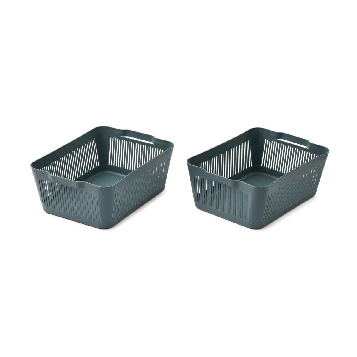 Liewood Makeeva Basket L 2-Pack Whale blue