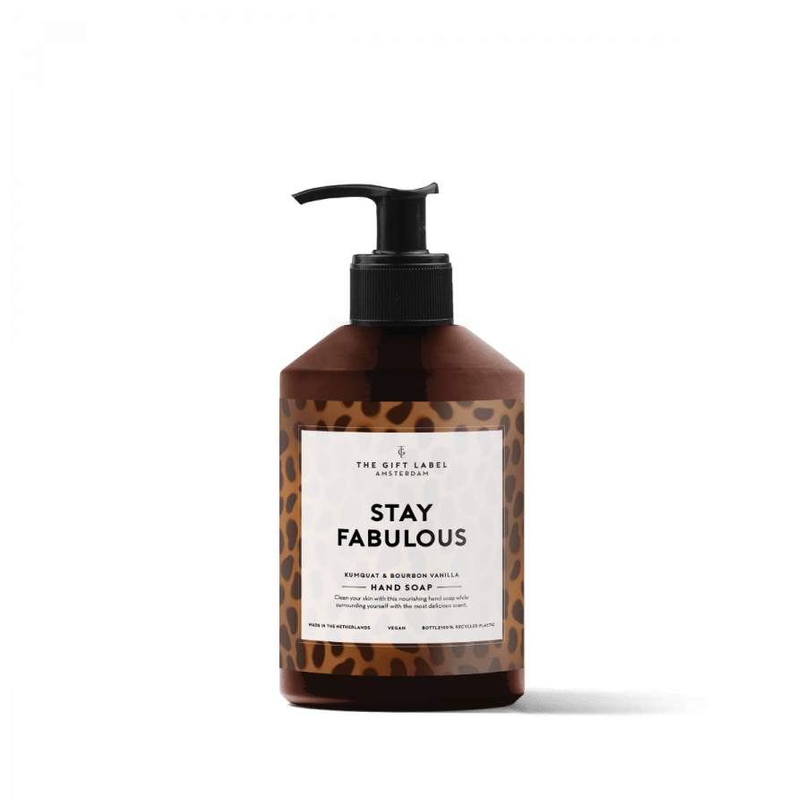 The Gift Label HAND SOAP - STAY FABULOUS