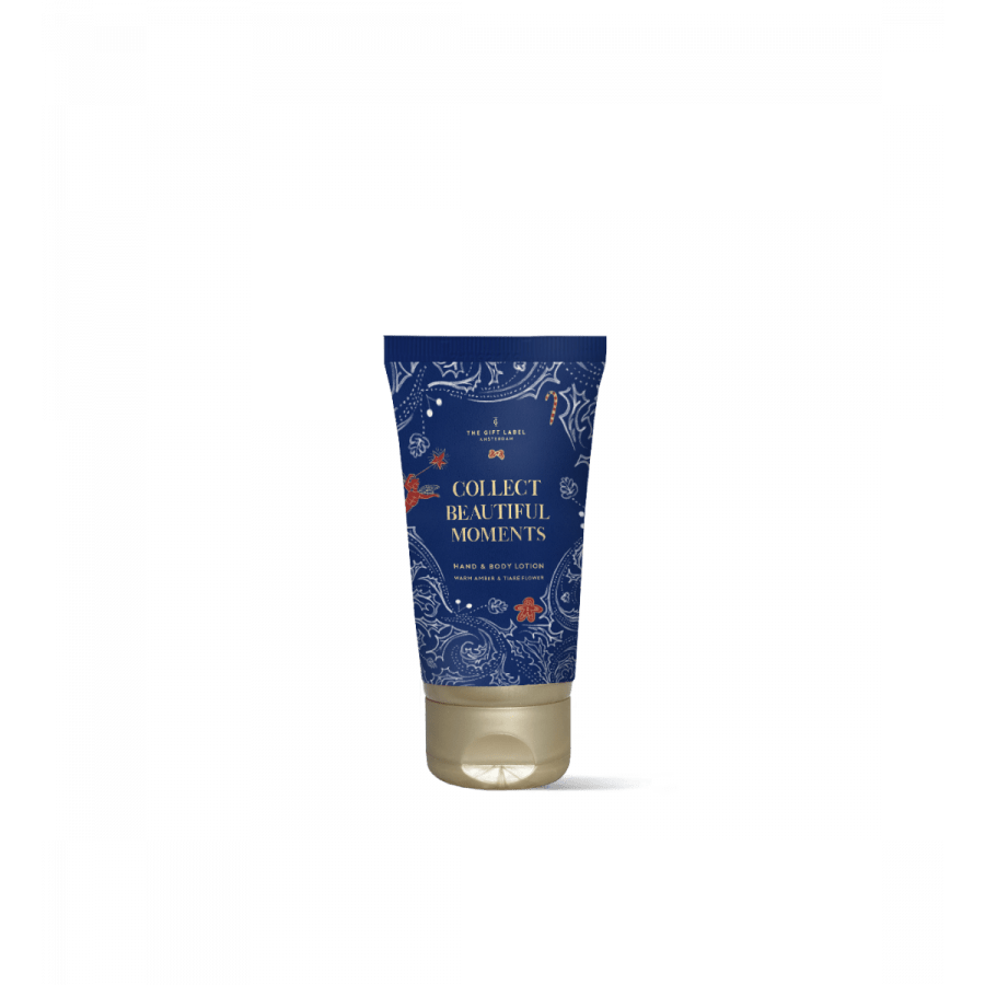 The Gift Label  FESTIVE TRIANGLE GIFT BOX - CANDY CANE WISHES AND MISTLETOE KISSES