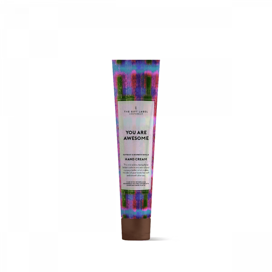 The Gift Label HAND CREAM TUBE 40ML - YOU ARE AWESOME FW24