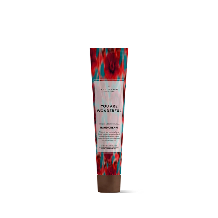 The Gift Label- HANDCREME-TUBE 40ML V3 - YOU ARE WONDERFUL