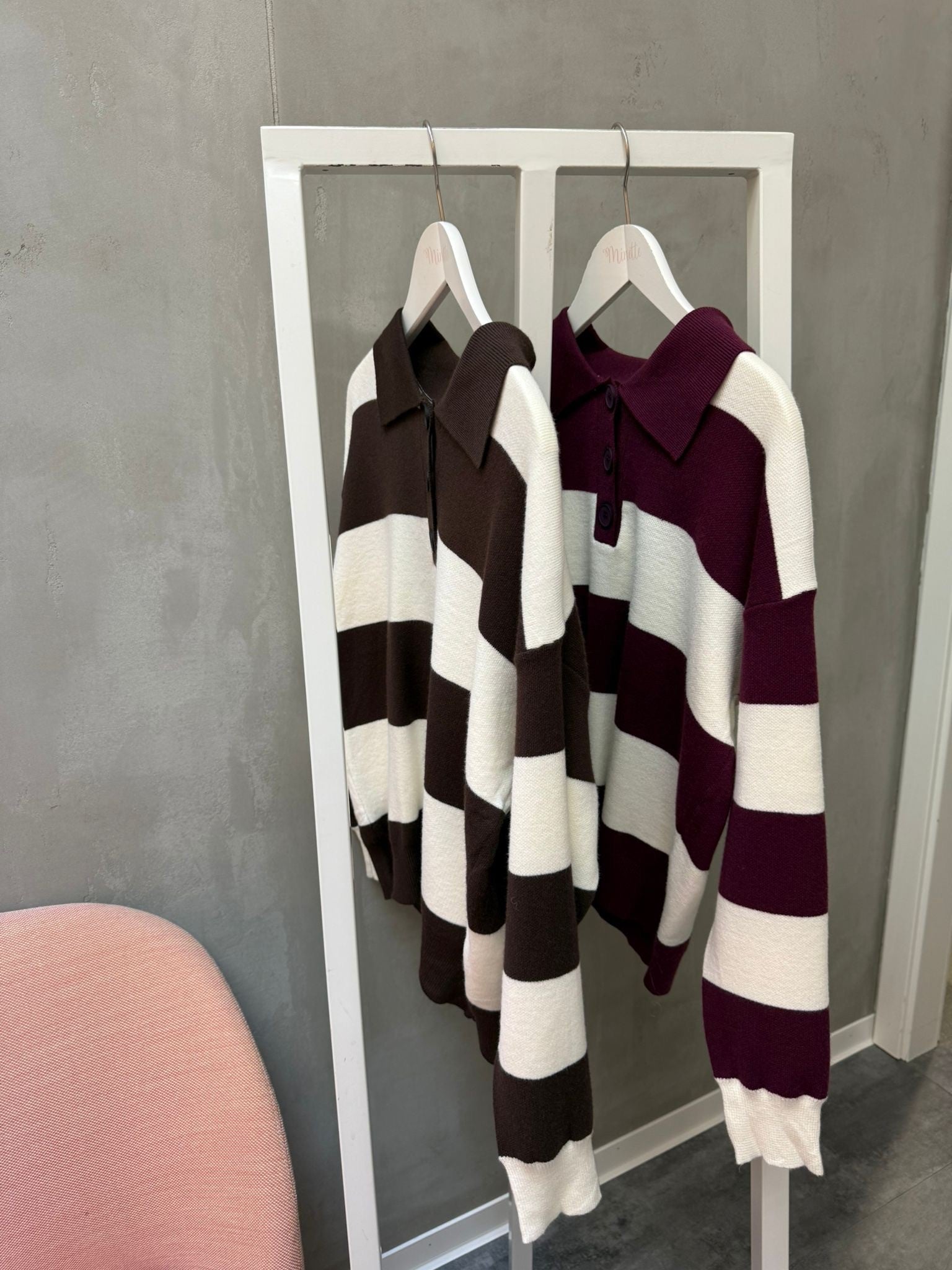 Minette Polo Knit in vers. Farben