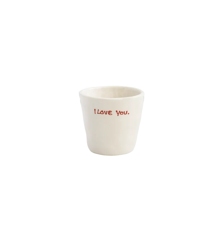 Anna + Nina I Love You Espresso Cup