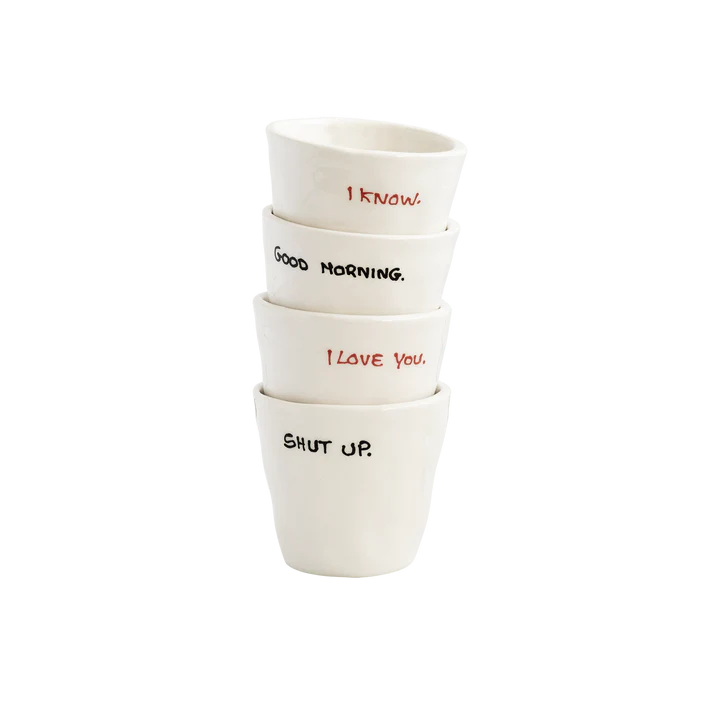 Anna + Nina- Shut Up Espresso Cup
