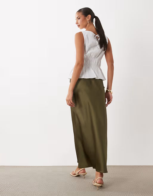 "YASPELLA" HW MIDI SKIRT S. NOOS