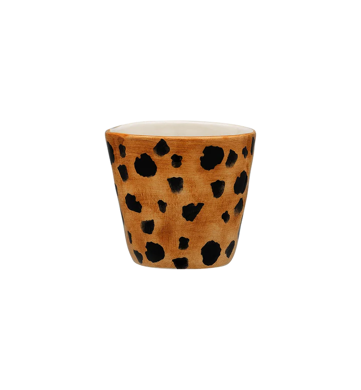 Anna + Nina Leopard Espresso Cup