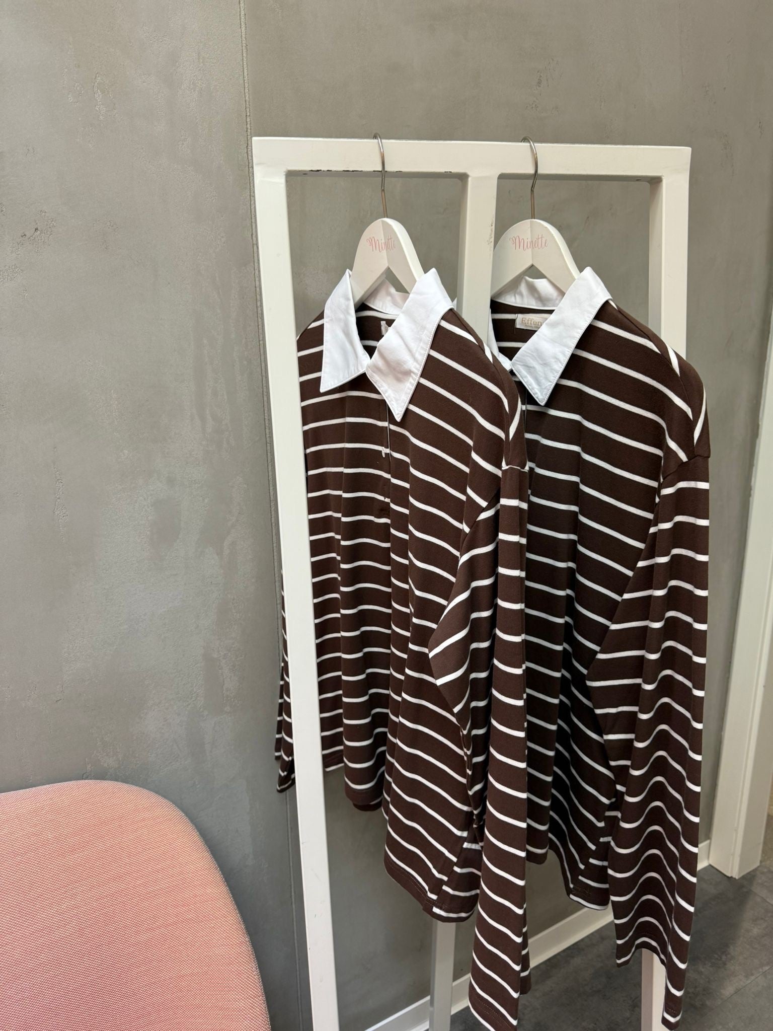 Minette Polo Kint braun