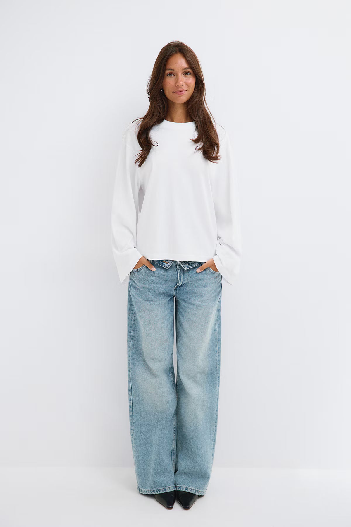 Gina Tricot Loose fit long sleeve tee