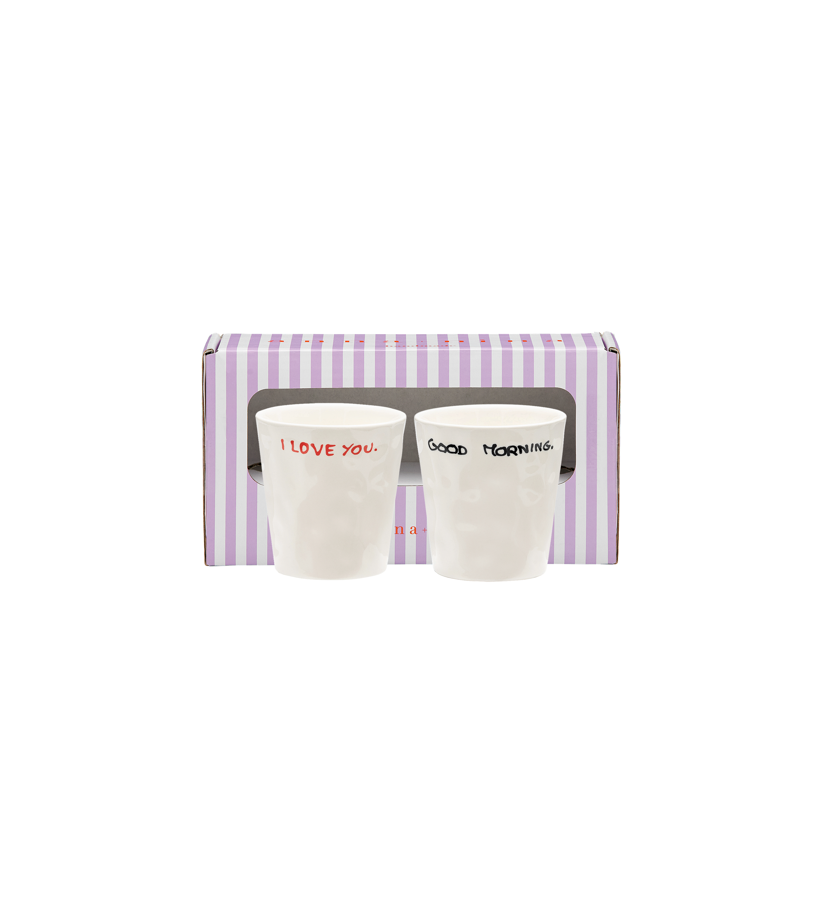 Anna + Nina Perfect Morning Coffee Cup Set of 2