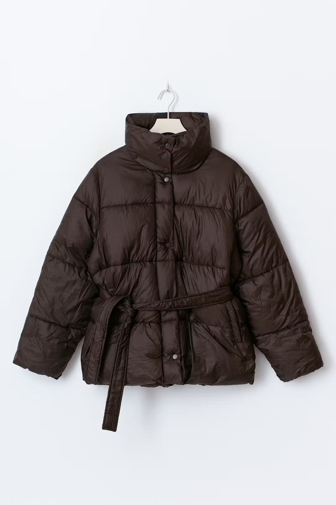 Gina Tricot belted puffer jacket
