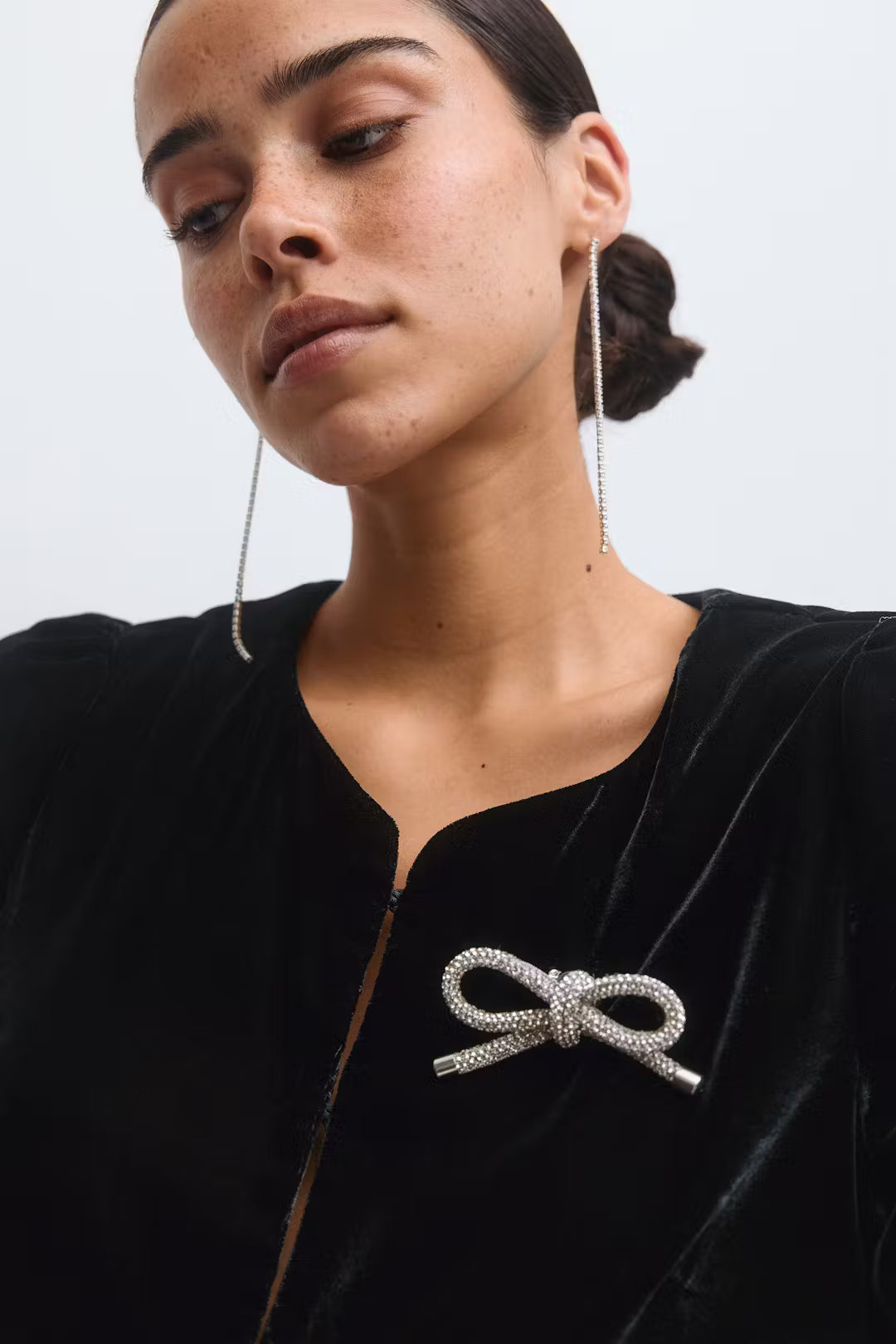 Gina Tricot velour top