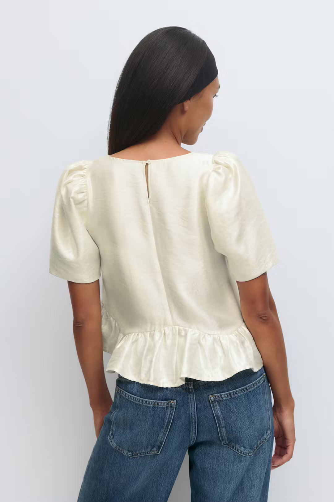 Gina Tricot puff sleeve blouse