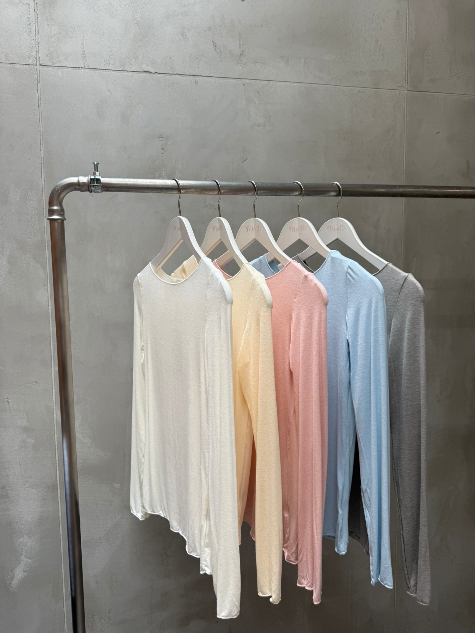 Minette Basic Longsleeve blau