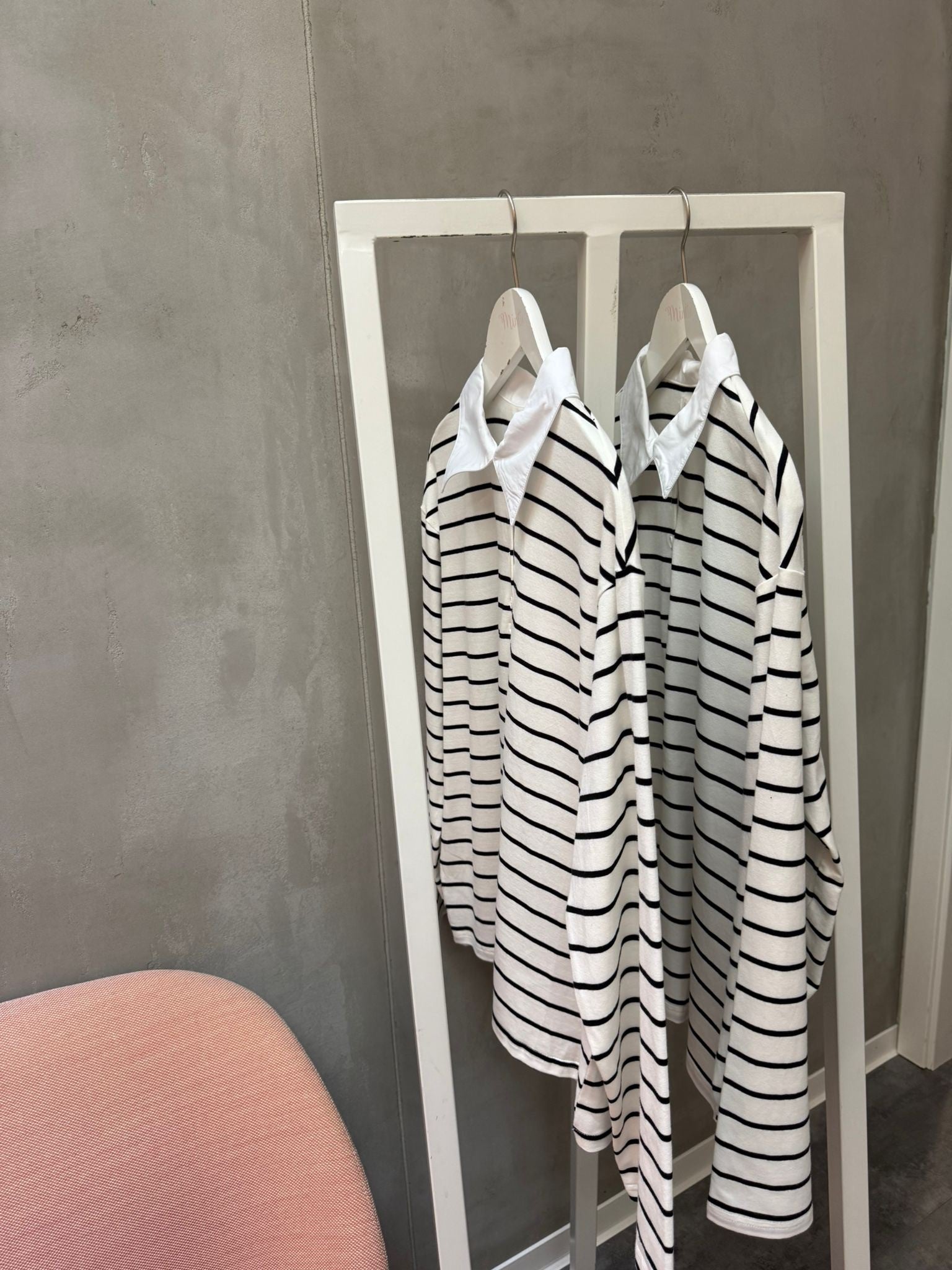 Minette Polo Kint weiss