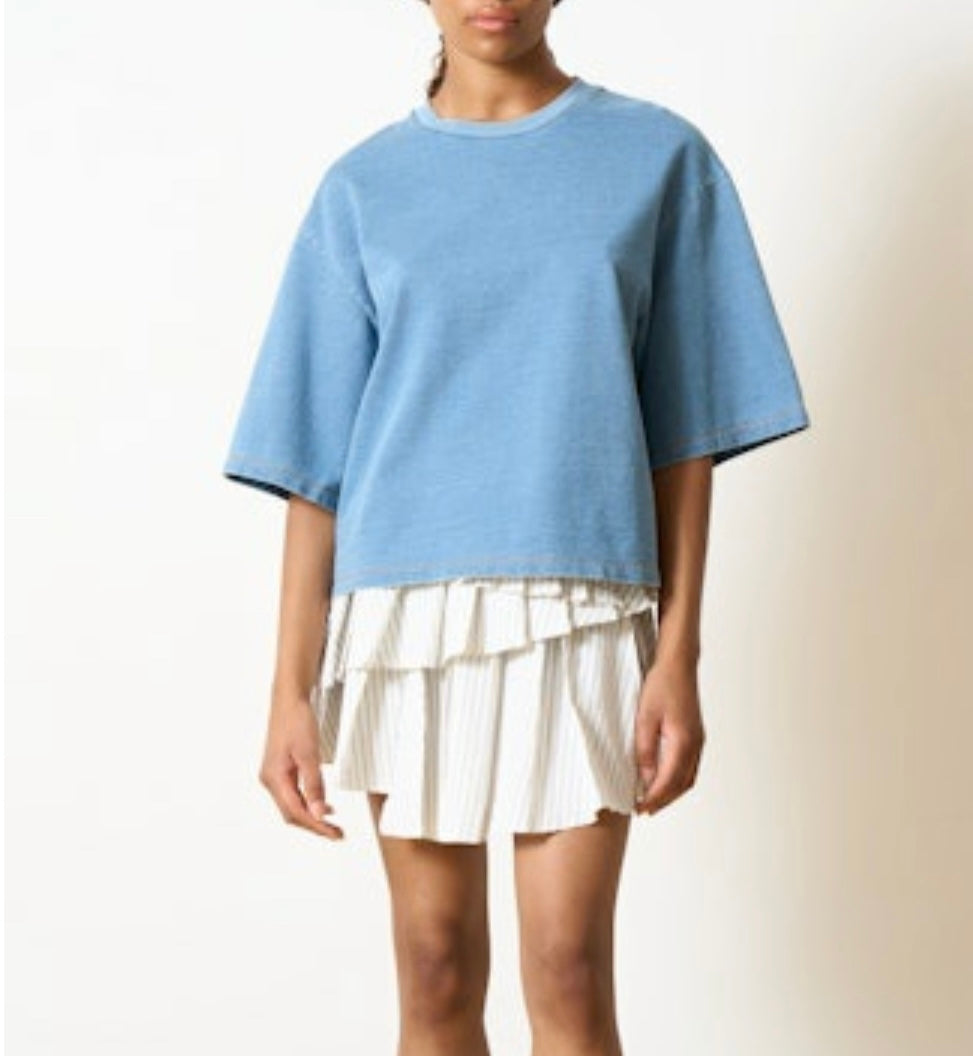 "EDTENZO" T-Shirt blau