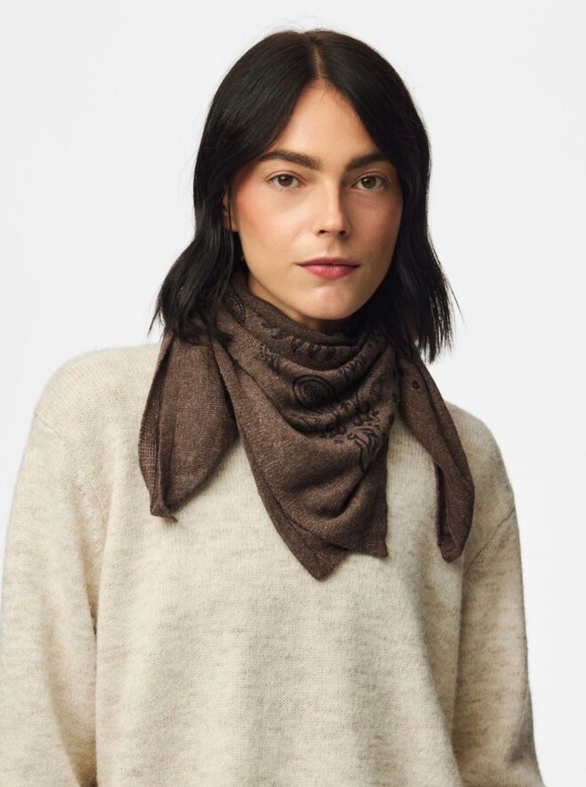 PCNOVIS Schal mit Paisley-Print
