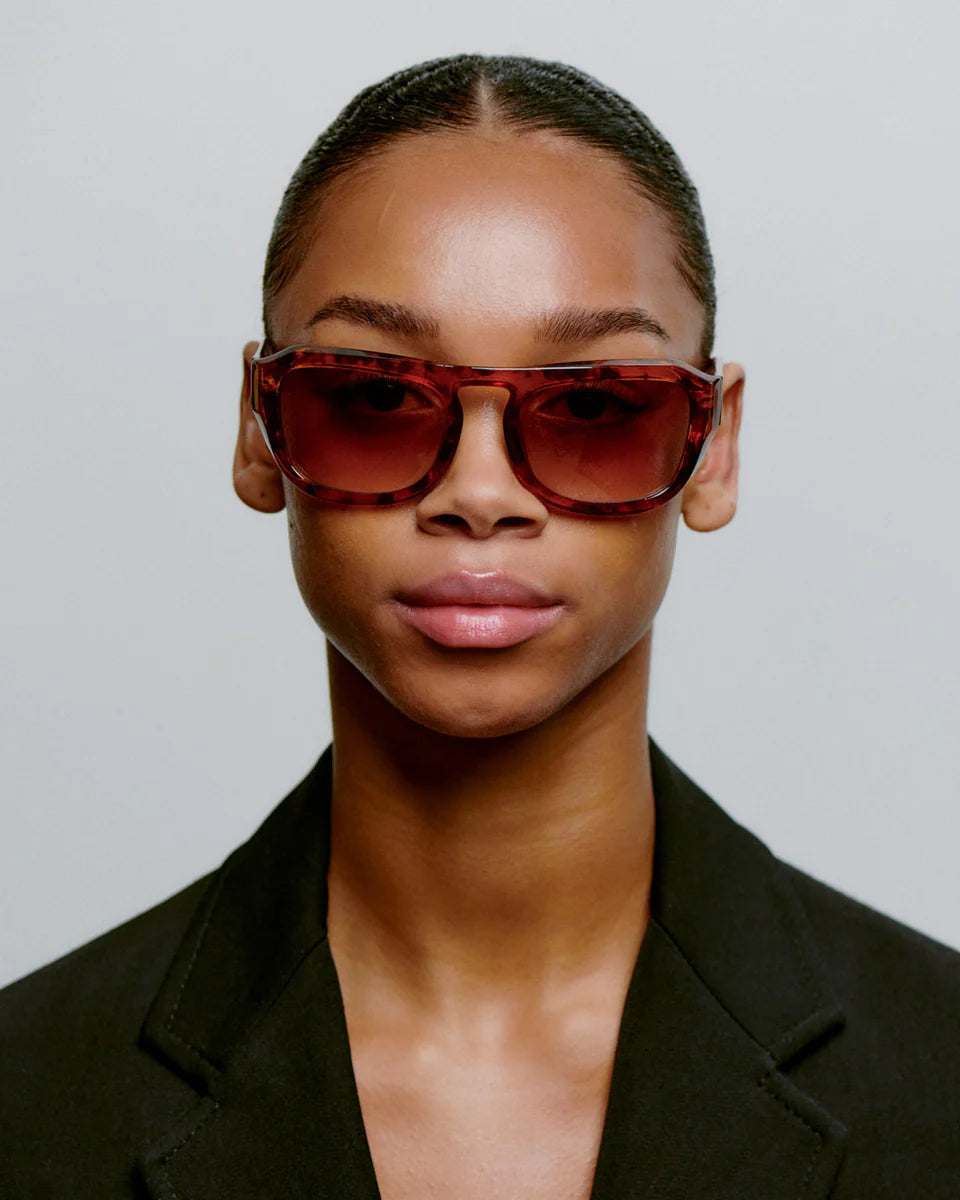 "AKMAX" - HAVANA Sonnenbrille