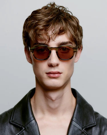 "AKZEN" Sonnenbrille - STRIPED HORN
