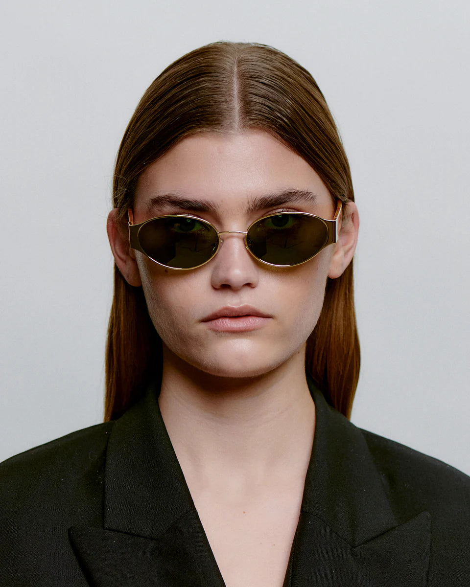 "AKBELLA" - GOLD BURNT AMBER Sonnenbrille