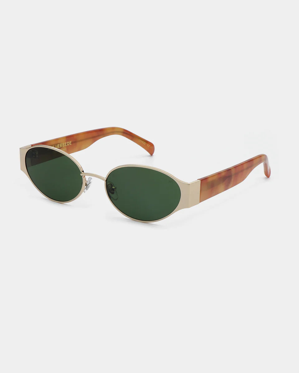 "AKBELLA" - GOLD BURNT AMBER Sonnenbrille