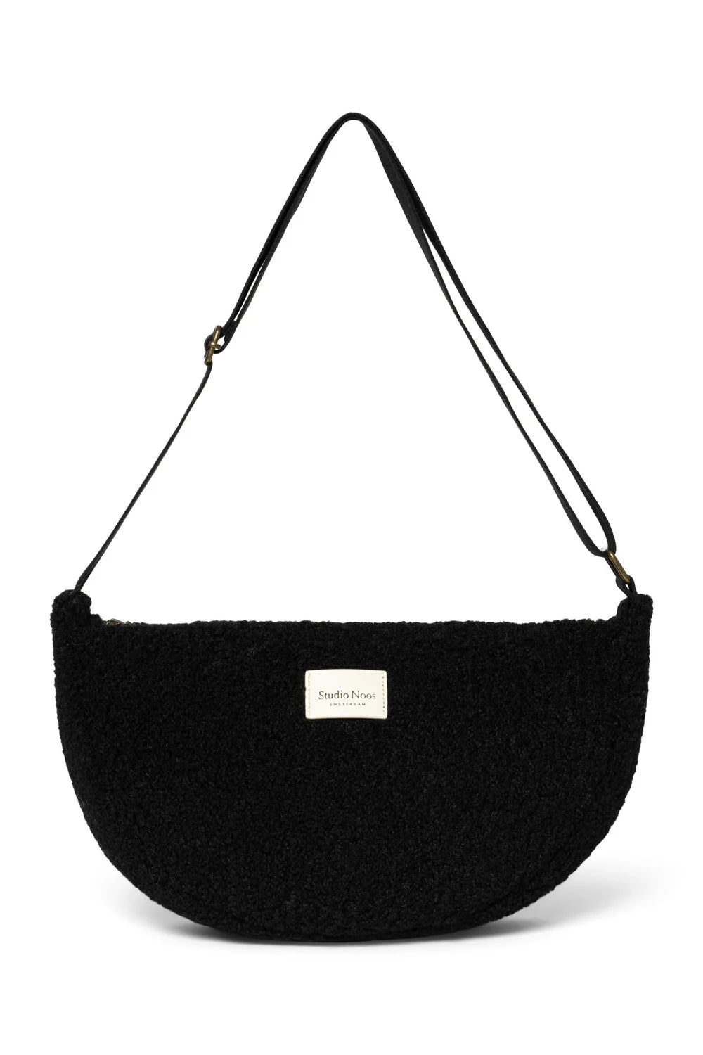 Studio Noos Schwarze Teddy Adult-Gürteltasche