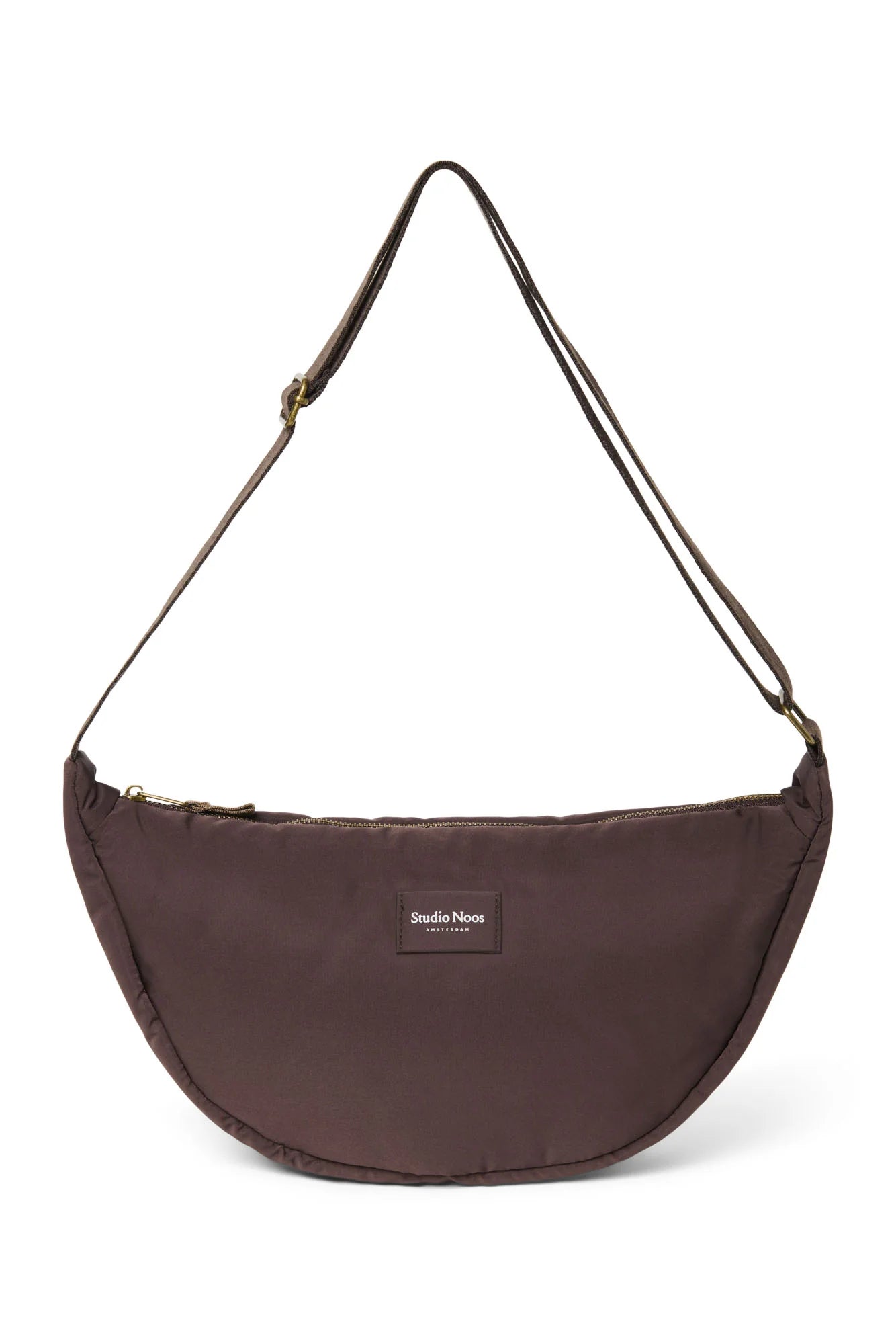 Studio Noos Braune Puffy Adult-Gürteltasche