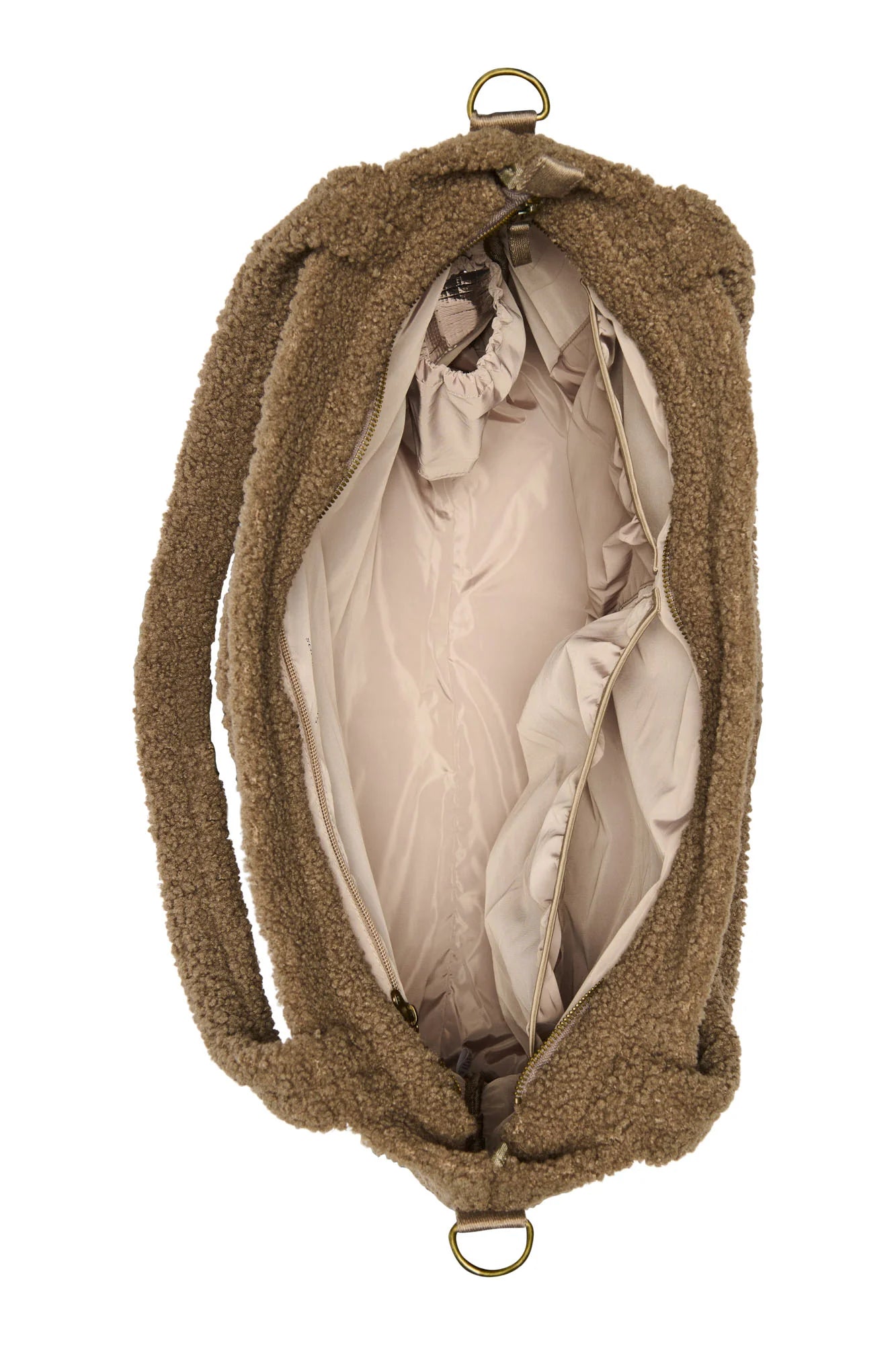 Studio Noos Braun Teddy Herzen Wickeltasche