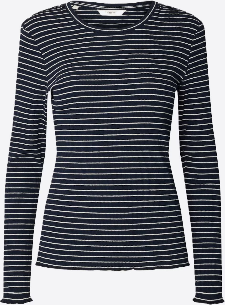 "SLWANNA" LS CREW NECK TEE STR NOOS