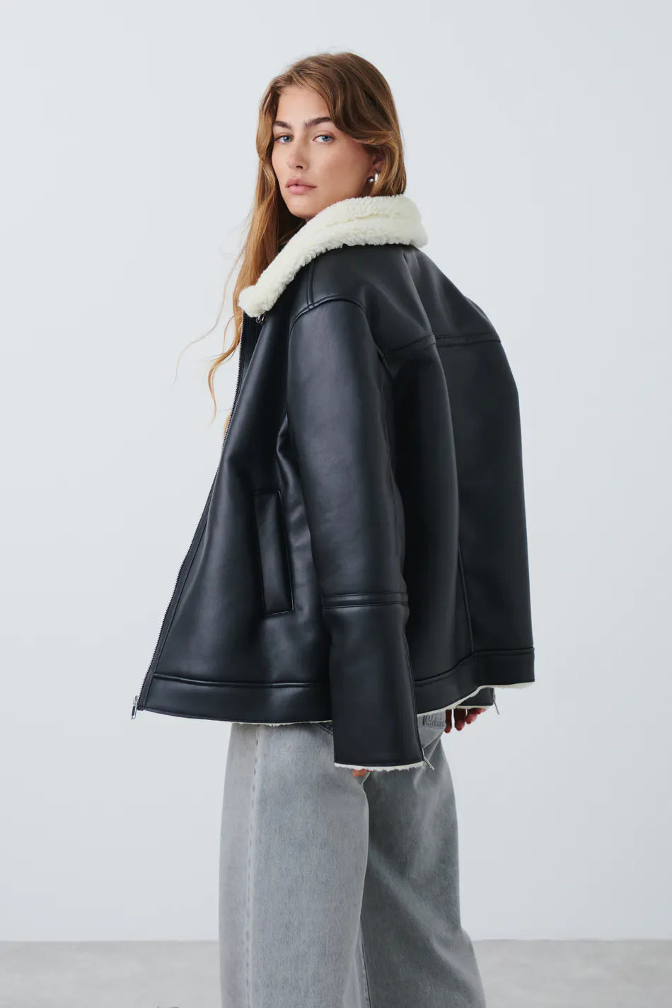 Gina Tricot Shearling Jacket