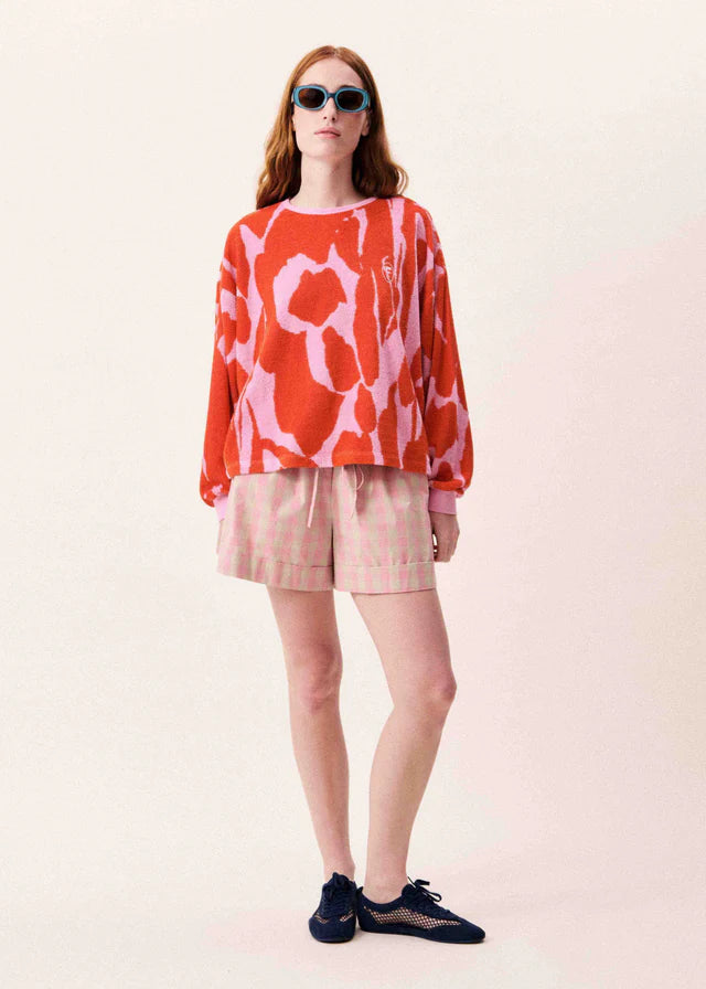 "FRALUMINOS" Short pink