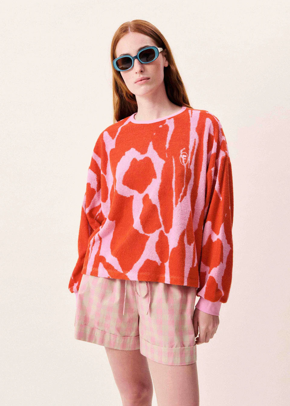 "FRALUMINOS" Short pink