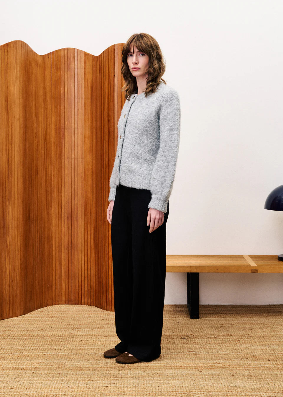 Frnch SELKIRK Grey Cardigan