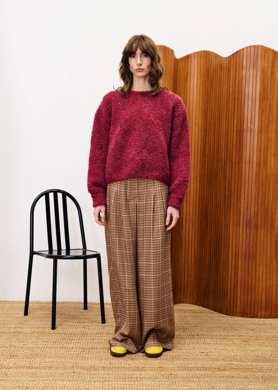 Frnch CAMELIA Bordeaux Pullover