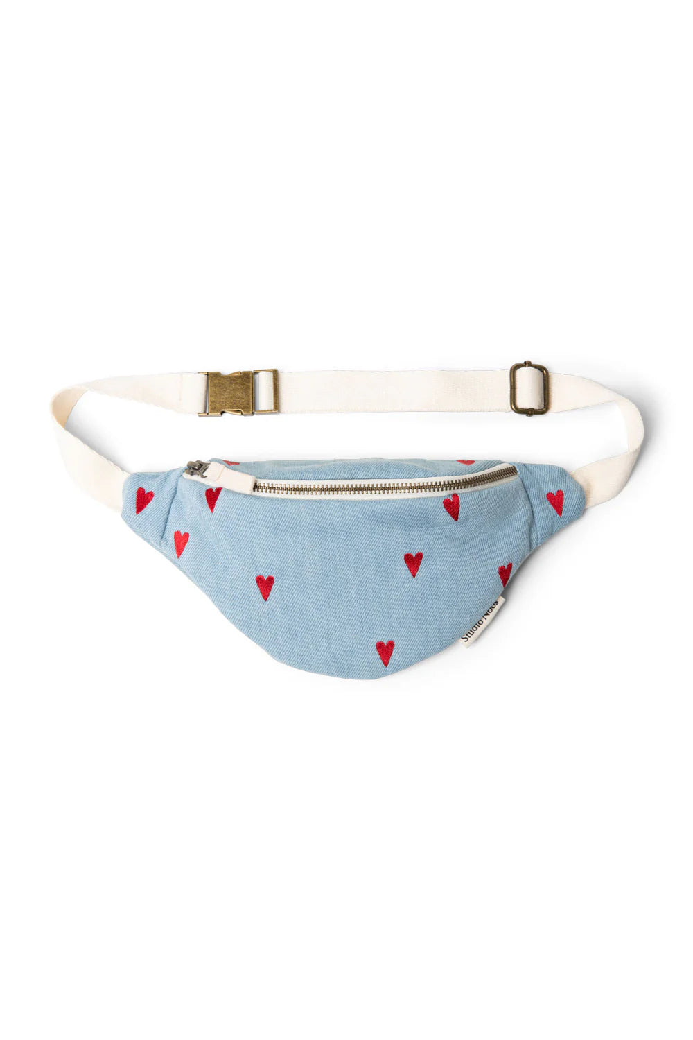 Studio Noos Denim Herzen Mini Umhängetasche