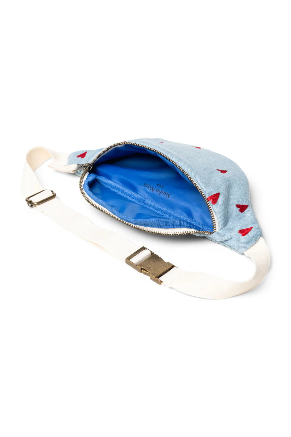 Studio Noos Denim Herzen Mini Umhängetasche