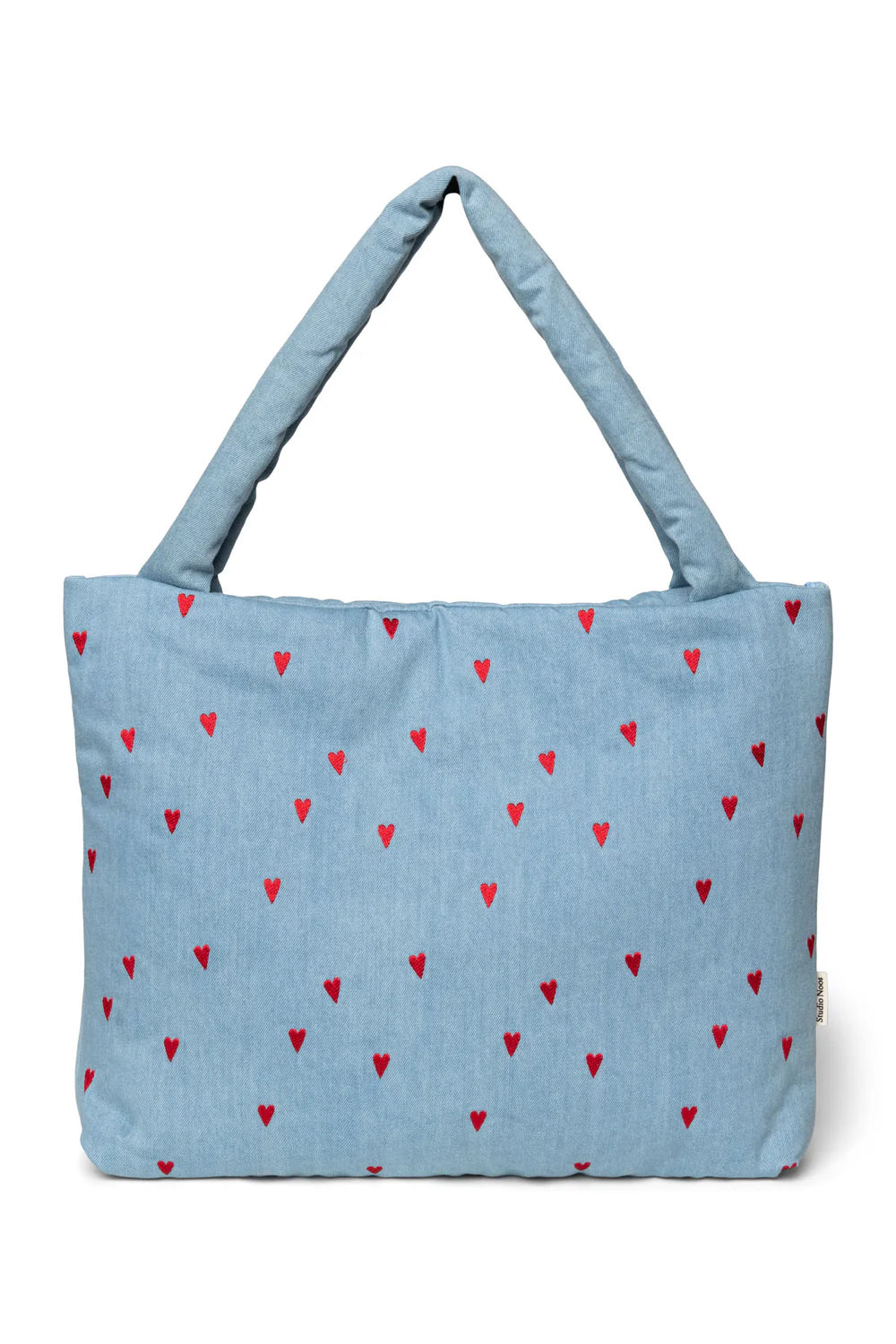 Studio Noos Denim Herzen Mom Bag