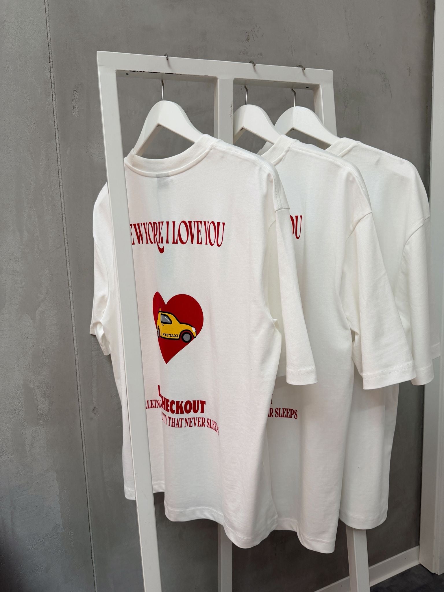 Gina Tricot printed oversized tee "New York"