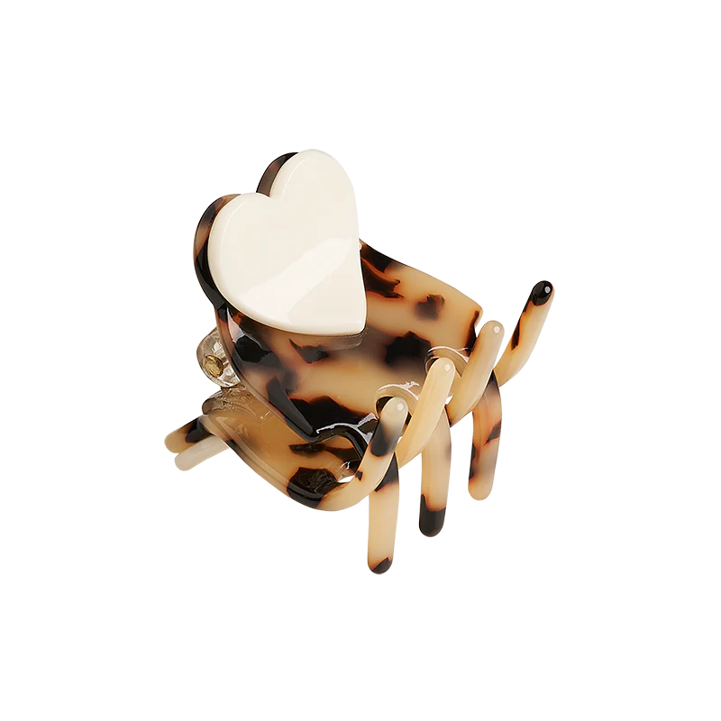 HELLO LOVE Haarspange Claire small- classic beige/creme