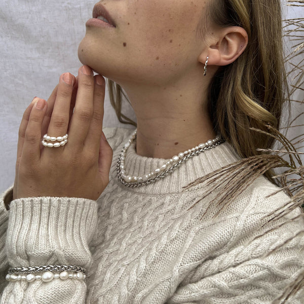atelier Brandlinger- Armband Amsterdam silber