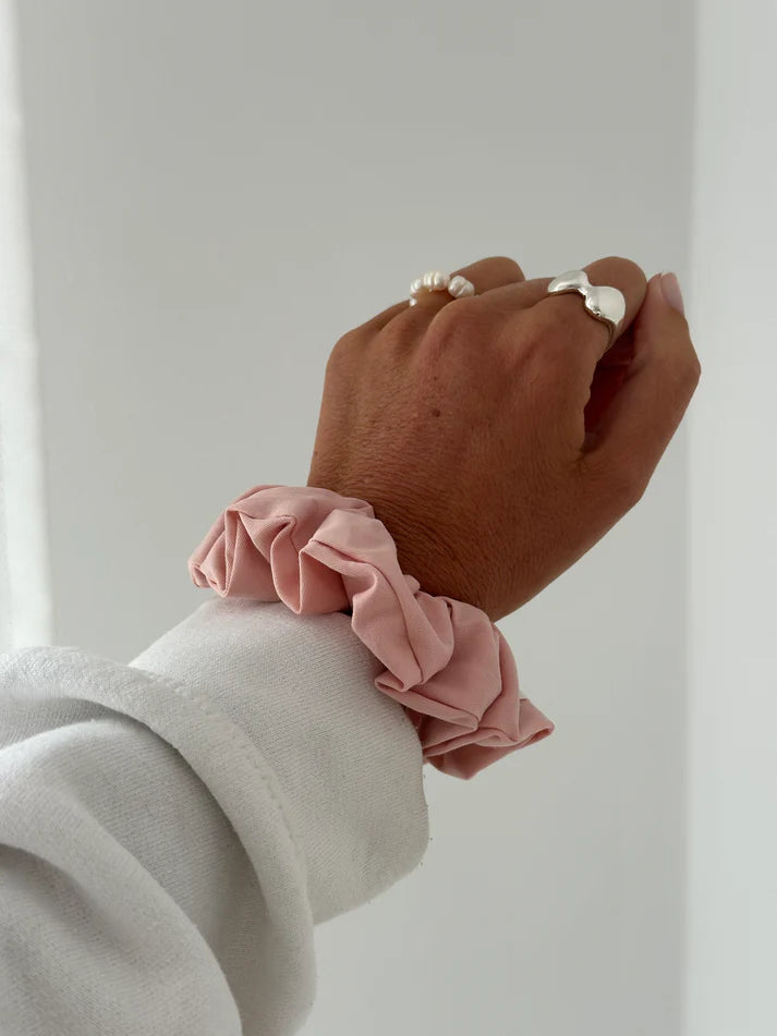 Jona the Label- EVERYDAY SCRUNCHIES soft pink popelin