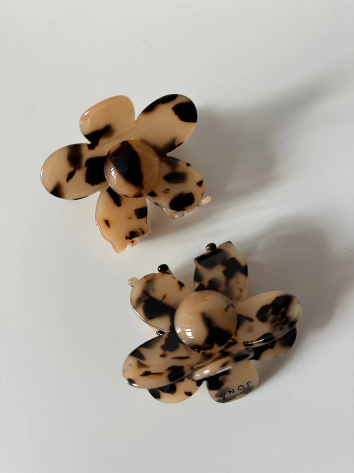 Jona the Label- FLOWER CLIP tortoise