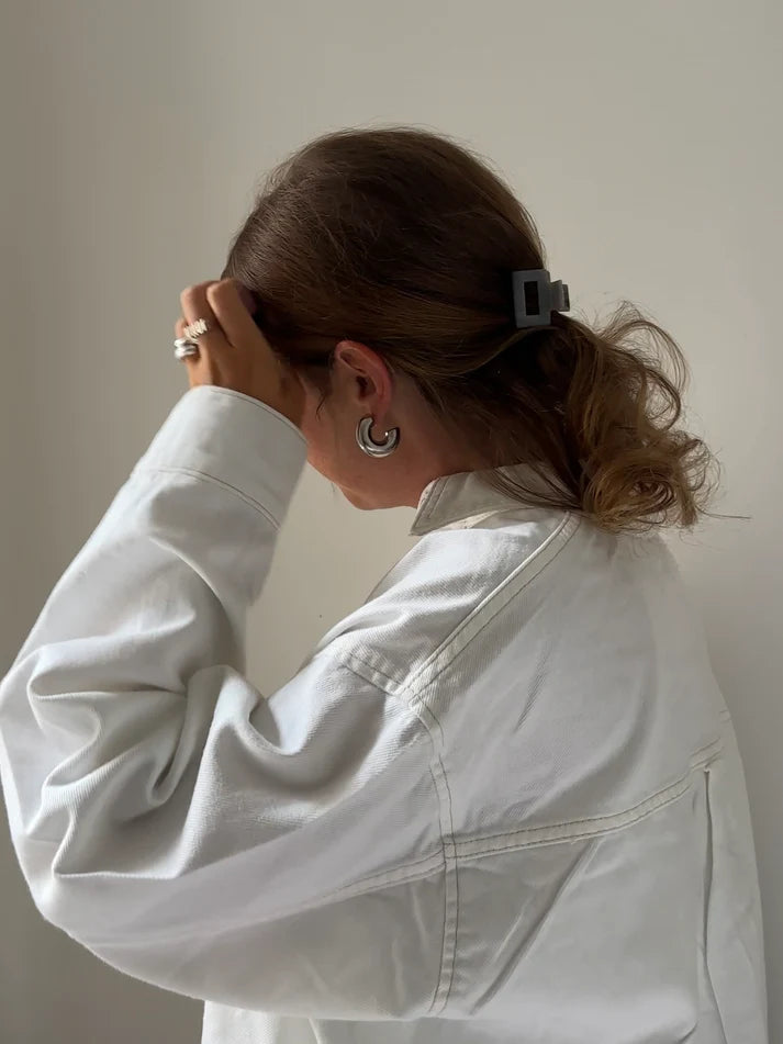 Jona the Label- AVA CLIP foggy grey