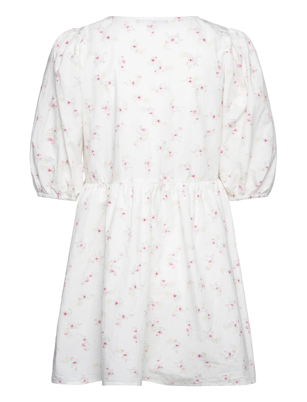 Gina Tricot front tie Dress flower aop