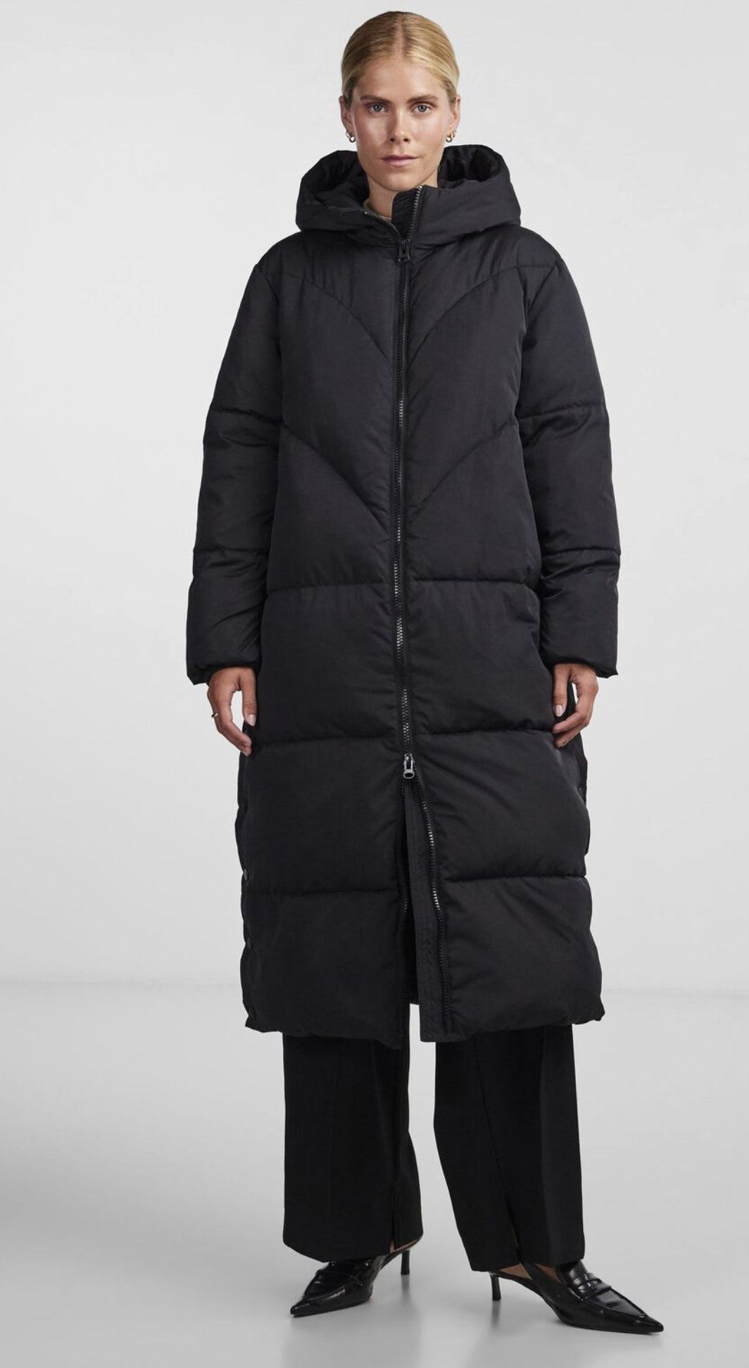 YAS "Irima" Long Down Coat