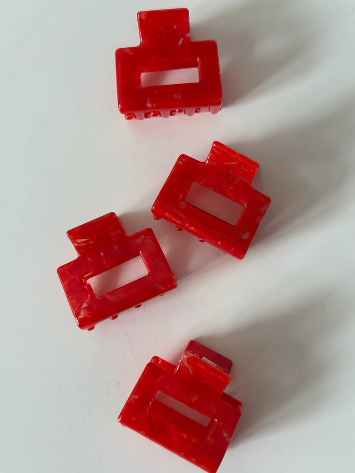 Jona the Label- AVA CLIP candy red